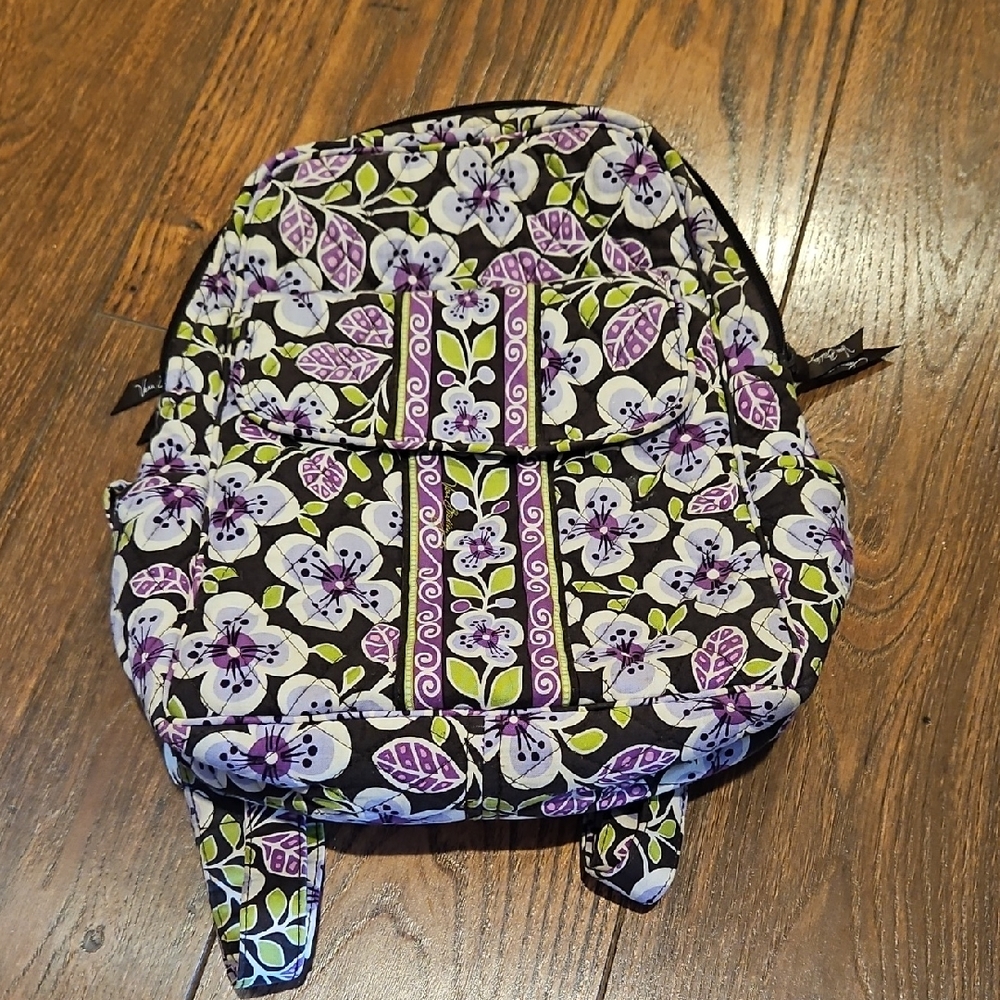 Vera Bradley Purple Floral Women's Backpack